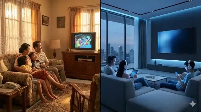 televisi vs streaming
